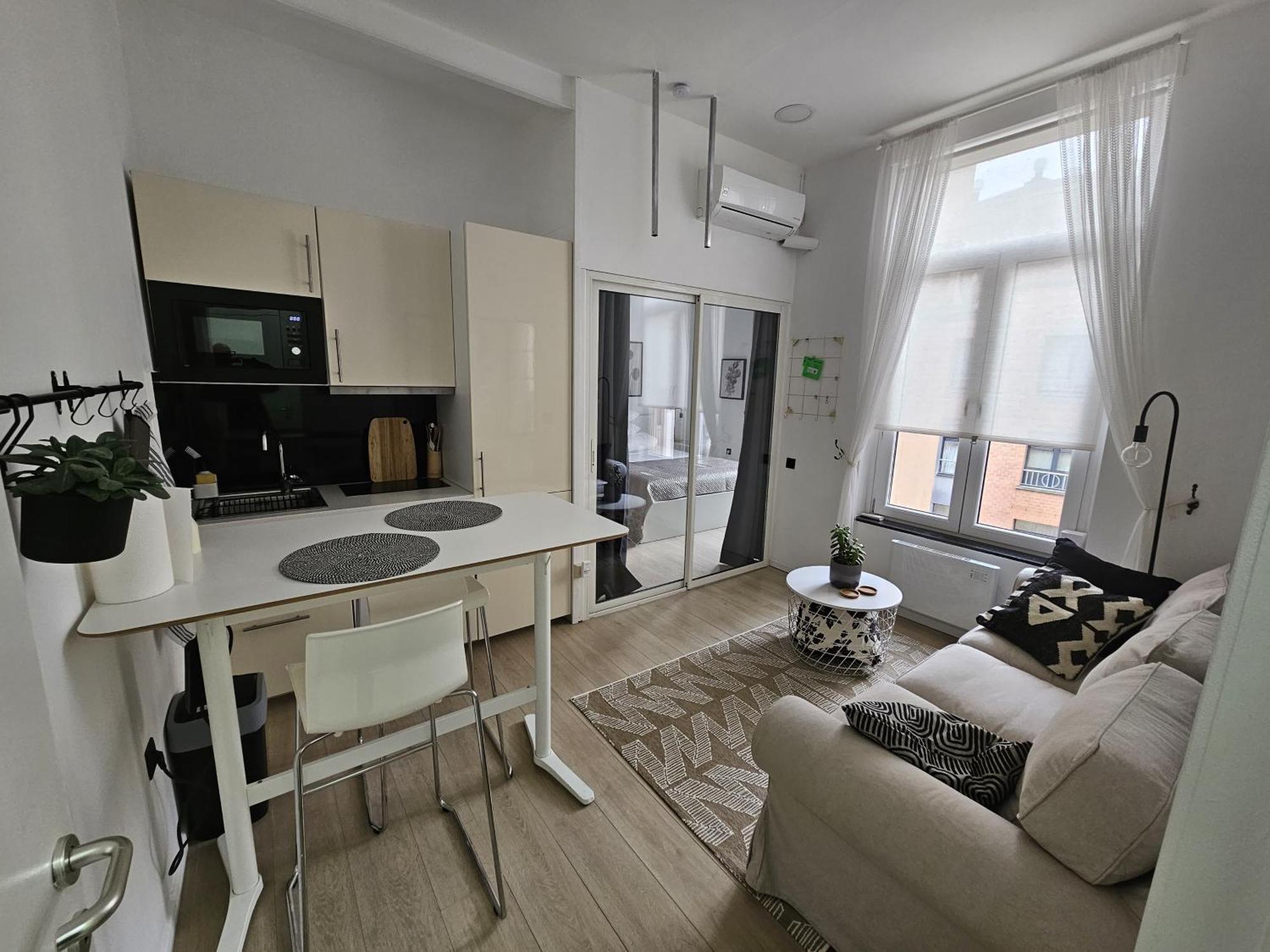Cosy Studio Dansaert Brussels Ngoại thất bức ảnh