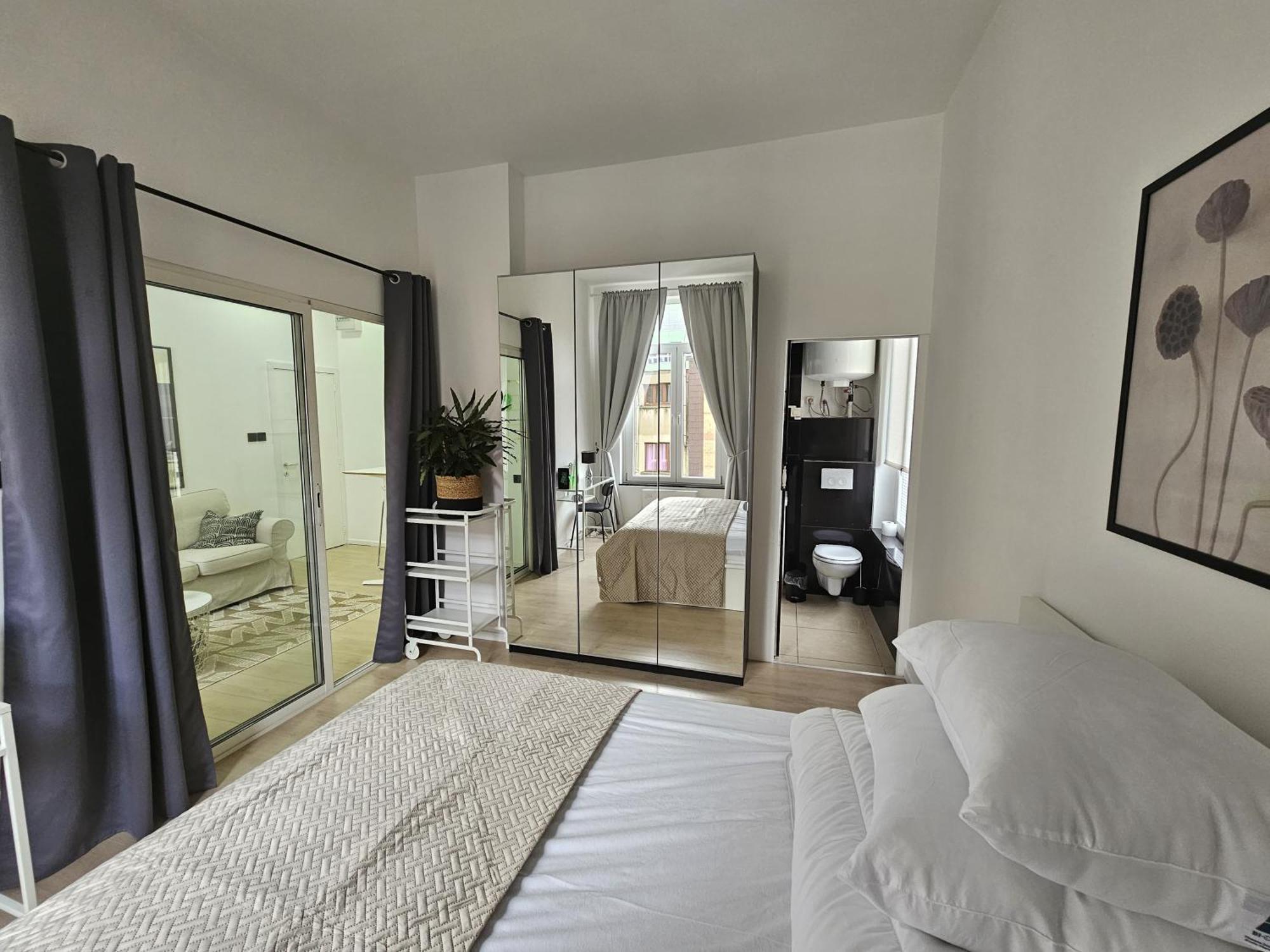 Cosy Studio Dansaert Brussels Ngoại thất bức ảnh